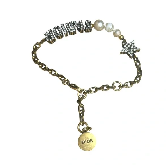 Dior J’Adior Pearl & Crystal Bracelet - Picture 5 of 5